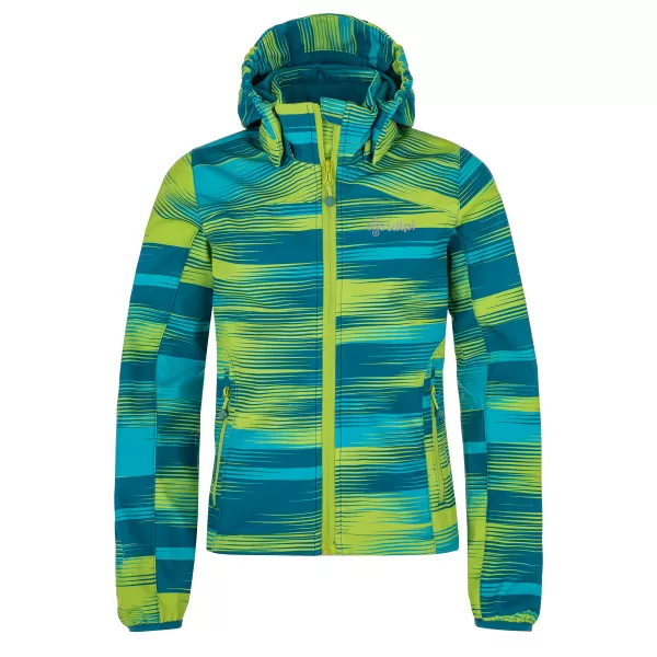  Softshelljacke für Jungen KILPI RAVIO-J RJ0500KI TÜRKIS 