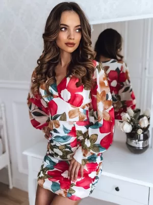 Kleid DSTREET EY2080Z WEIß/ROSA