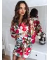 Kleid DSTREET EY2080Z WEIß/ROSA