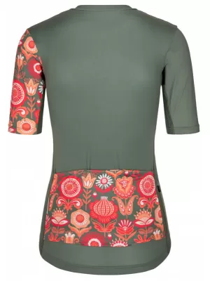 Damen-Radtrikot KILPI ORETI-W RL0327KI KHAKI