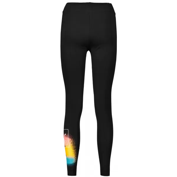  Leggings für Damen PUMA BRAND LOVE LEGGINGS 535708-01 SCHWARZ 