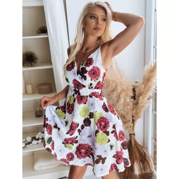  Kleid DSTREET SERENITY EY1800z WEIß -PINK 