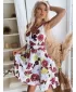 Kleid DSTREET SERENITY EY1800z WEIß -PINK