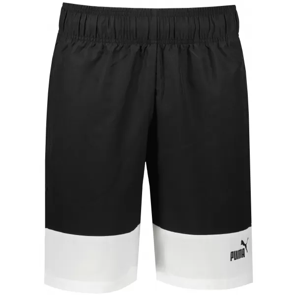  Herrenshorts PUMA POWER COLORBLOCK WOVEN SHORTS 9 848819-01 SCHWARZ 