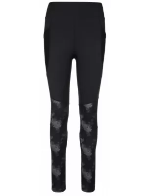 Leggings für Damen KILPI LIGANO-W RL0212KI SCHWARZ