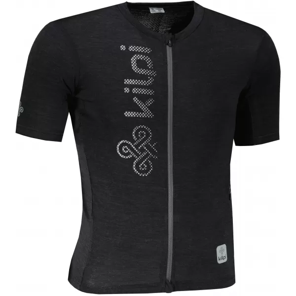  Herren-Radtrikot KILPI PETRANA-M RM0312KI DUNKELGRAU 
