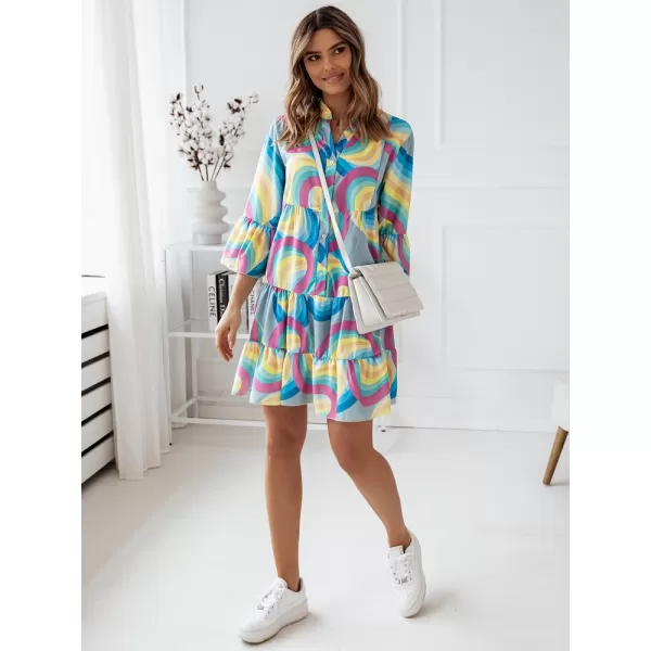  Kleid DSTREET EY2042 HELLBLAU 