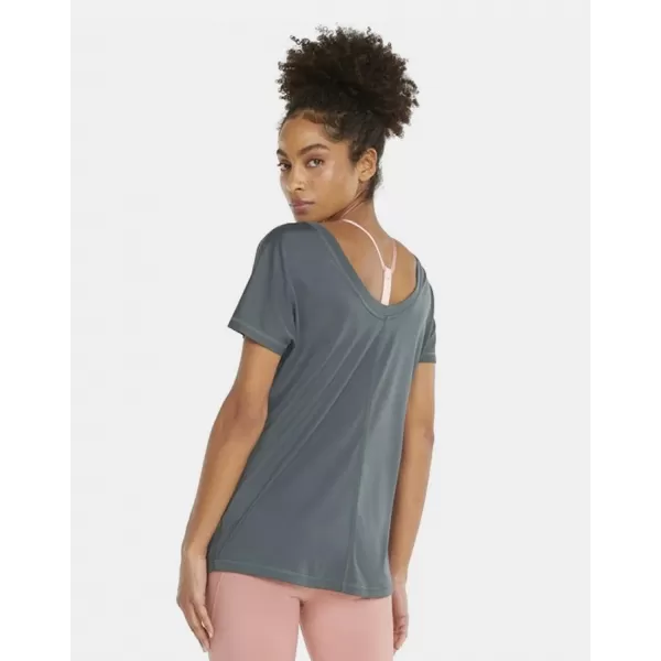  Damen-T-Shirt PUMA TRAIN FAVORITE JERSEY CAT TEE 520260-42 GRAU 
