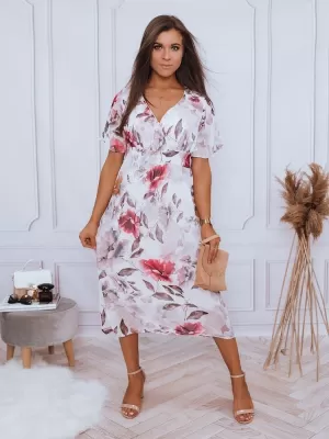 Kleid DSTREET EY1776 WEIß/ROSA