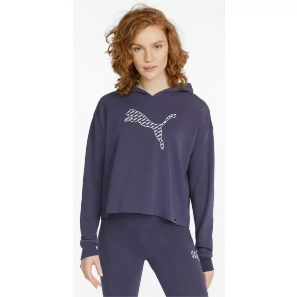  Damen-Sweatshirt PUMA POWER SUMMER GRAPHIC HOODIE TR 848402-06 BLAU 