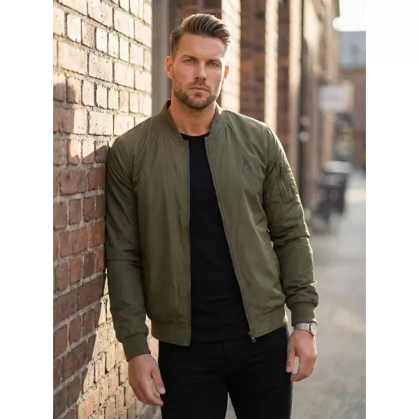  Bomberjacke für Herren ALTISPORT BYB/ALM002BY045 KHAKI 