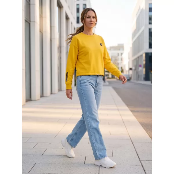 Damen-Sweatshirt SAM 73 RODVEN WM 764 OCKER 