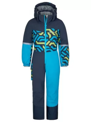 Skioverall für Jungen KILPI PONTINO-JB SJ0104KI BLAU