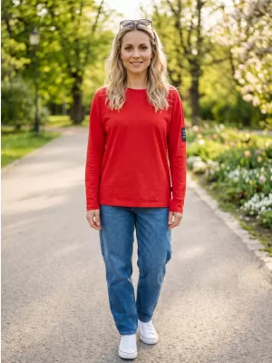 Damen-T-Shirt SAM 73 ARIASA WT 872 ROT