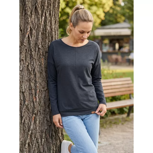  Damen-T-Shirt SAM 73 AZUKA WT 870 SCHWARZ 