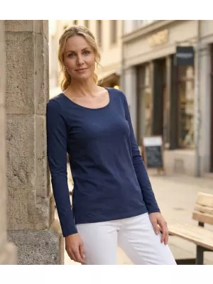 Damen-T-Shirt KIXMI OLIMPIE DUNKELBLAU