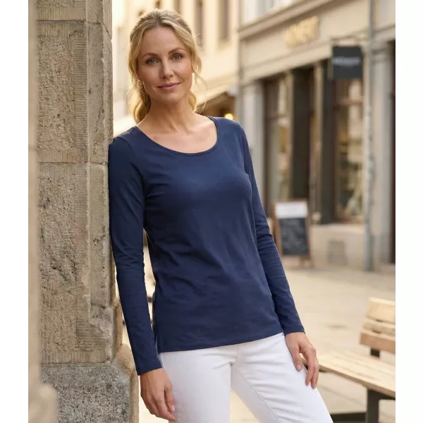  Damen-T-Shirt KIXMI OLIMPIE DUNKELBLAU 