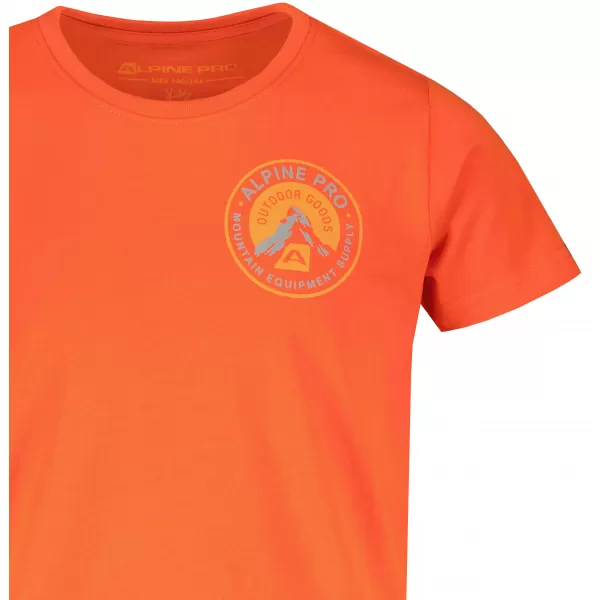  T -Shirt ALPINE PRO OBOTO KTSY405 ORANGE 