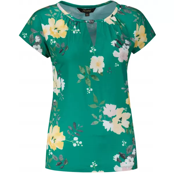  Damen-T-Shirt KIXMI ORNELLA GRÜN 