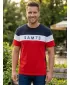 Herren-T-Shirt SAM 73 KAVIX MT 815 ROT