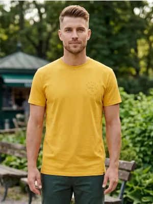 Herren-T-Shirt SAM 73 SEPOT MT 813 SENFGELB