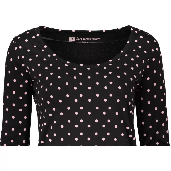  Damen-T-Shirt ALTISPORT ONEDA LTSY941 SCHWARZ 