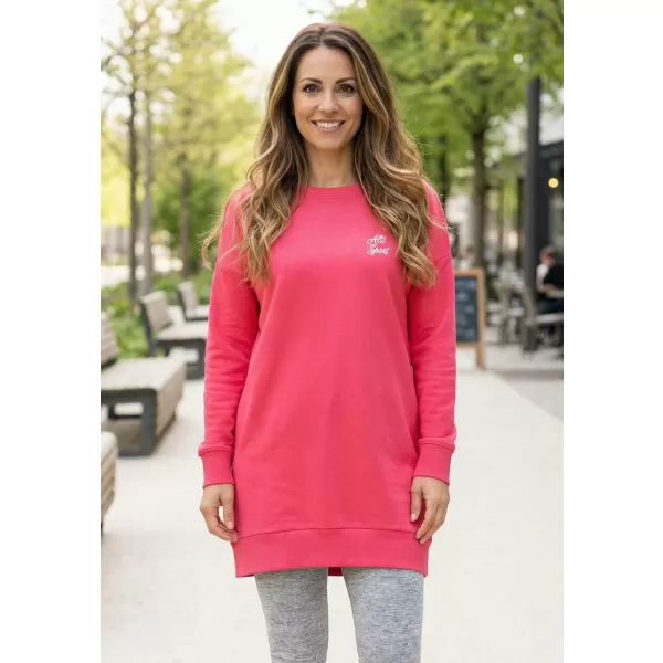  Damen-Sweatshirt ALTISPORT CYGNA LSWX343 ROSA 