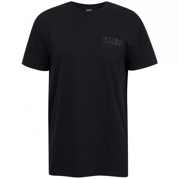  Herren-T-Shirt SAM 73 QUARIP MT 812 SCHWARZ 