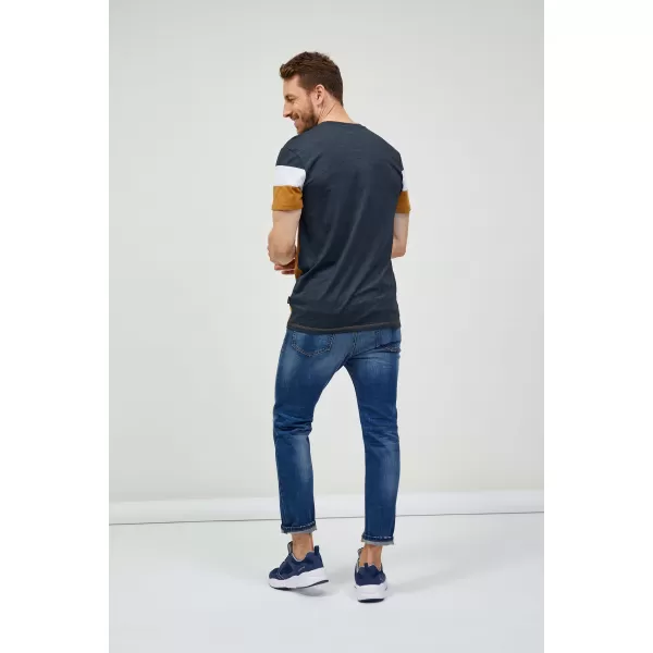  Herren-T-Shirt SAM 73 KAVIX MT 815 HELLBRAUN 
