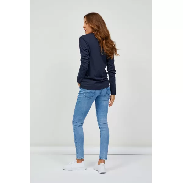  Damen-T-Shirt SAM 73 NAIVARA WT 868 DUNKELBLAU 