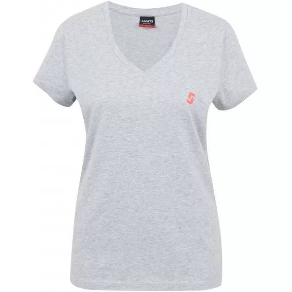  Damen-T-Shirt SAM 73 LUMIEL WT 873 HELLGRAU 