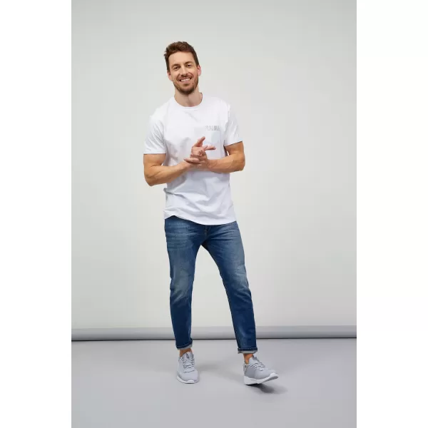  Herren-T-Shirt SAM 73 QUARIP MT 812 WEIß 
