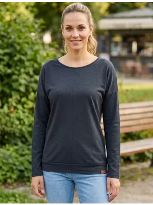Damen-T-Shirt SAM 73 AZUKA WT 870 SCHWARZ