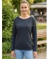 Damen-T-Shirt SAM 73 AZUKA WT 870 SCHWARZ