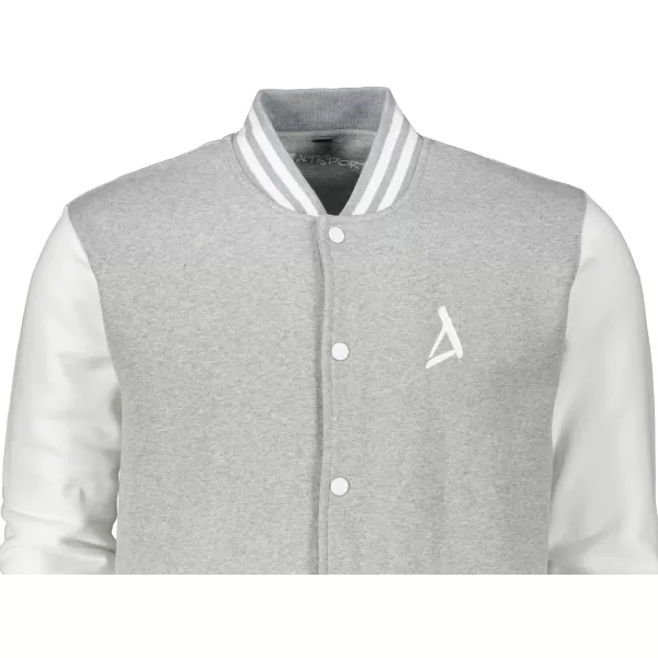  Herren-Sweatshirt ALTISPORT BYB/ALM002BB004 HELLGRAUE AKZENTE 