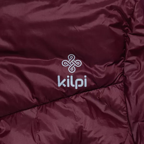  Daunenjacke für Damen KILPI ALBERTA-W SL0132KI DUNKELROT 
