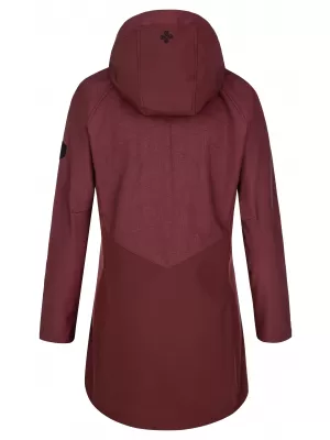 Softshell-Mantel für Damen KILPI LASIKA-W SL0127KI DUNKELROT