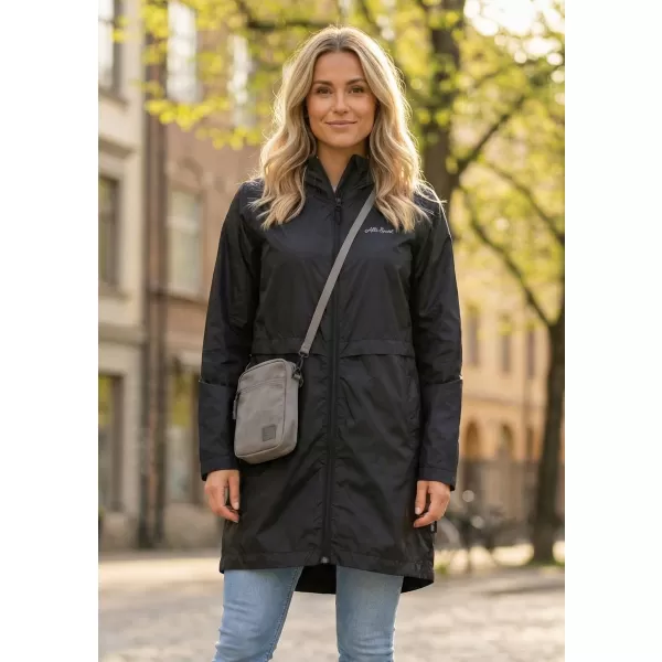  Leichter Damenmantel ALTISPORT JOLENA LJCX533 SCHWARZ 
