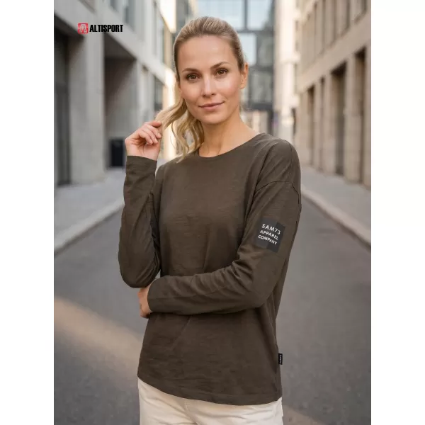  Damen-T-Shirt SAM 73 ARIASA WT 872 KHAKI 