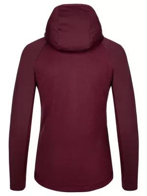 Damen-Sweatshirt KILPI LAYANA-W SL0202KI DUNKELROT