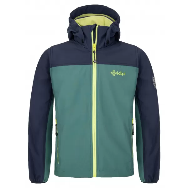  Softshelljacke für Jungen KILPI RAVIO-JB SJ0105KI DUNKELGRÜN 