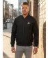 Bomberjacke für Herren ALTISPORT BYB/ALM002BY045 SCHWARZ UND WEIß
