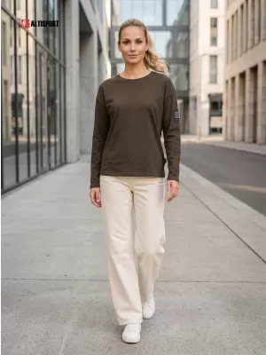 Damen-T-Shirt SAM 73 ARIASA WT 872 KHAKI