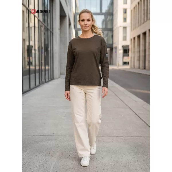  Damen-T-Shirt SAM 73 ARIASA WT 872 KHAKI 