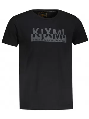 Herren-T-Shirt KIXMI ORLANDO SCHWARZ