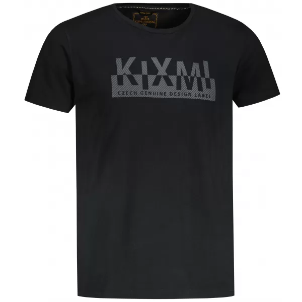  Herren-T-Shirt KIXMI ORLANDO SCHWARZ 