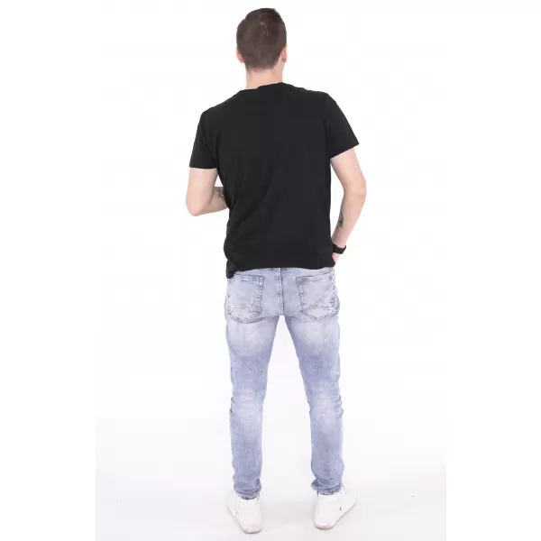  Herren-T-Shirt KIXMI ORLANDO SCHWARZ 