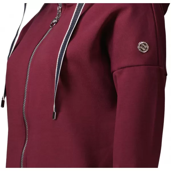  Erweitertes Damen-Sweatshirt KIXMI OLLY BURGUND 