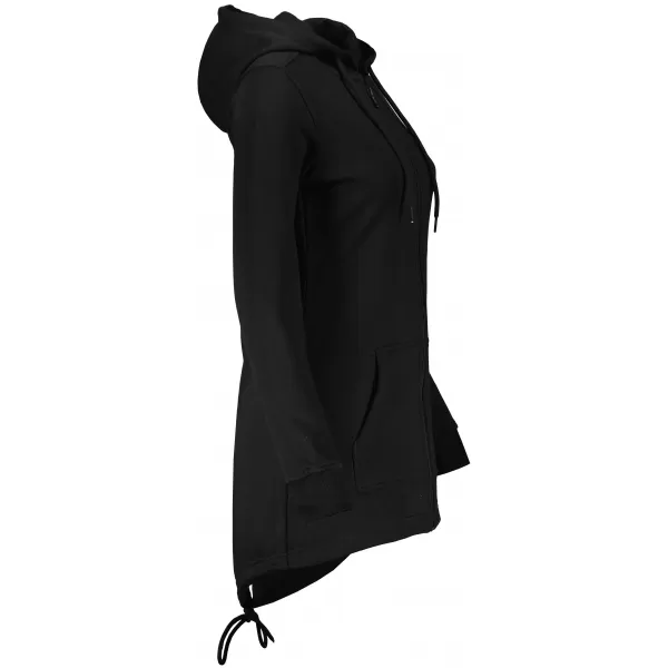  Erweitertes Damen-Sweatshirt ALTISPORT BYB/ALW056BY148 SCHWARZ UND WEIß 