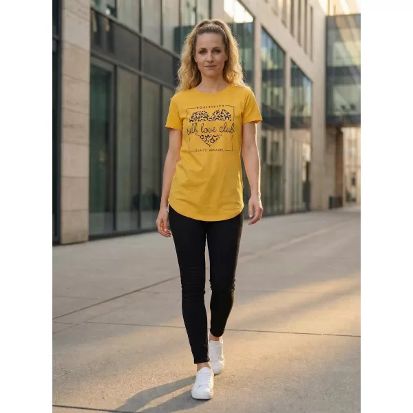  Damen-T-Shirt SAM 73 INATHI WT 877 SENFGELB 